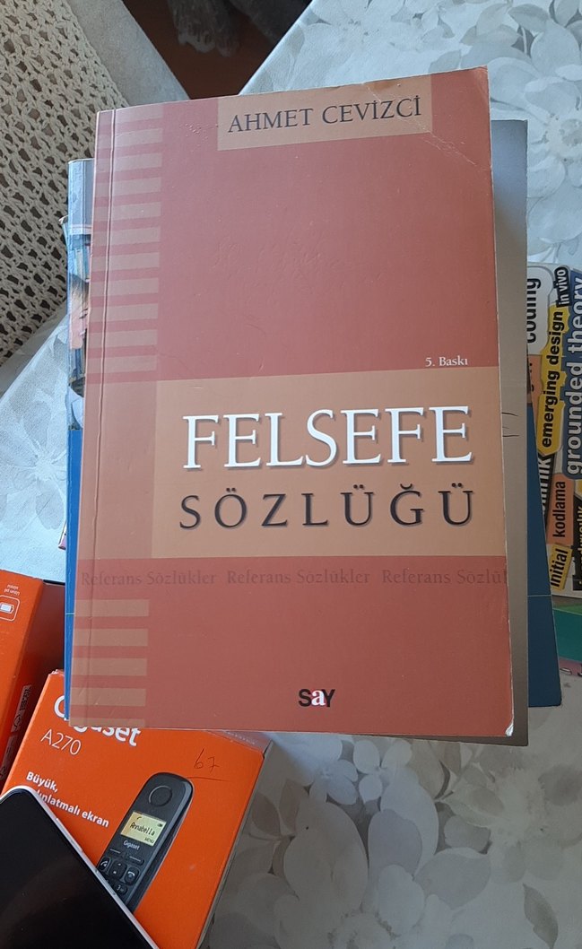 Felsefe Sözlüğü - Ahmet Cevizci - Görsel 2
