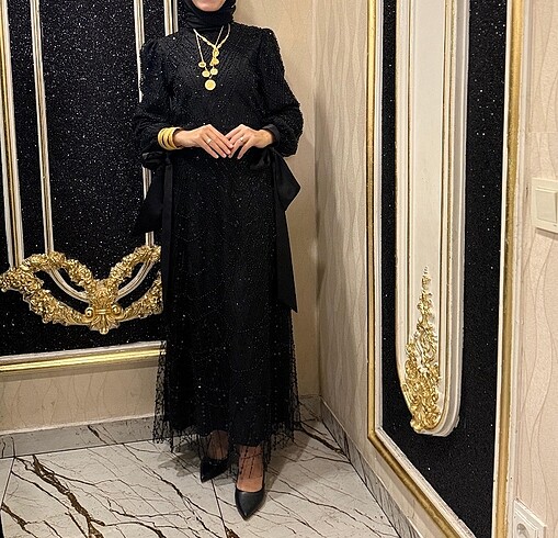 Siyah abiye - Görsel 2