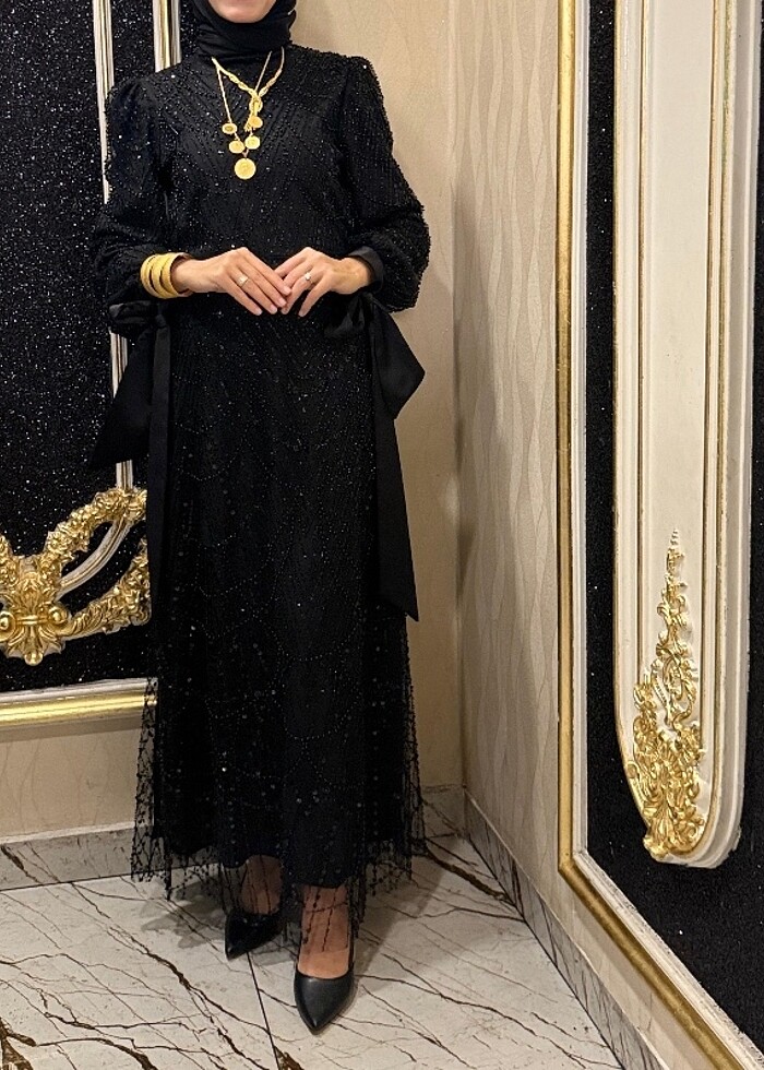 Siyah abiye - Görsel 2