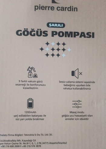 Pierre Cardin Şarjlı Göğüs Pompası - Görsel 2