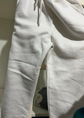 Kadın Beyaz Sweatpant - Görsel 5