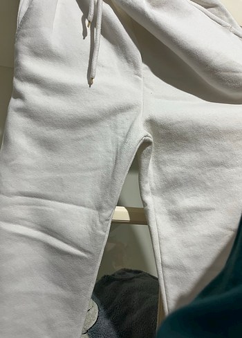 Kadın Beyaz Sweatpant - Görsel 4