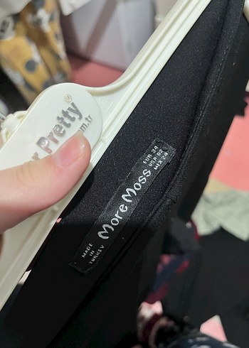 Siyah Yırtmaçlı Kadın İspanyol Paça Pantolon - Görsel 4