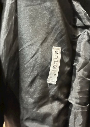 Kadın Siyah mont - Görsel 6