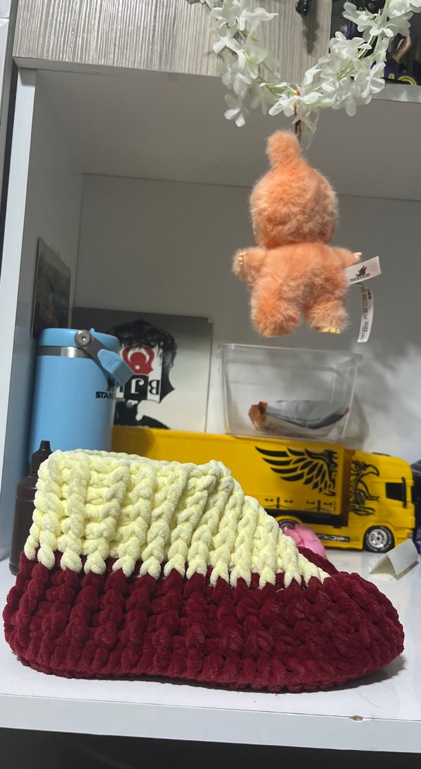 Renkli Sarı Peluş Oyuncak - Görsel 2