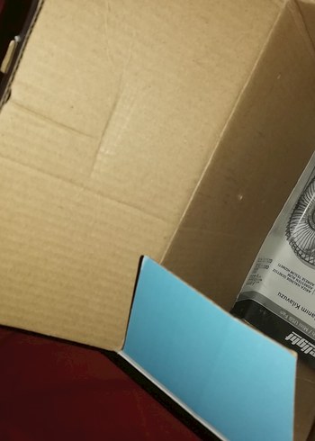 Masaüstü Metal Kafesli Mavi Fan - Görsel 3