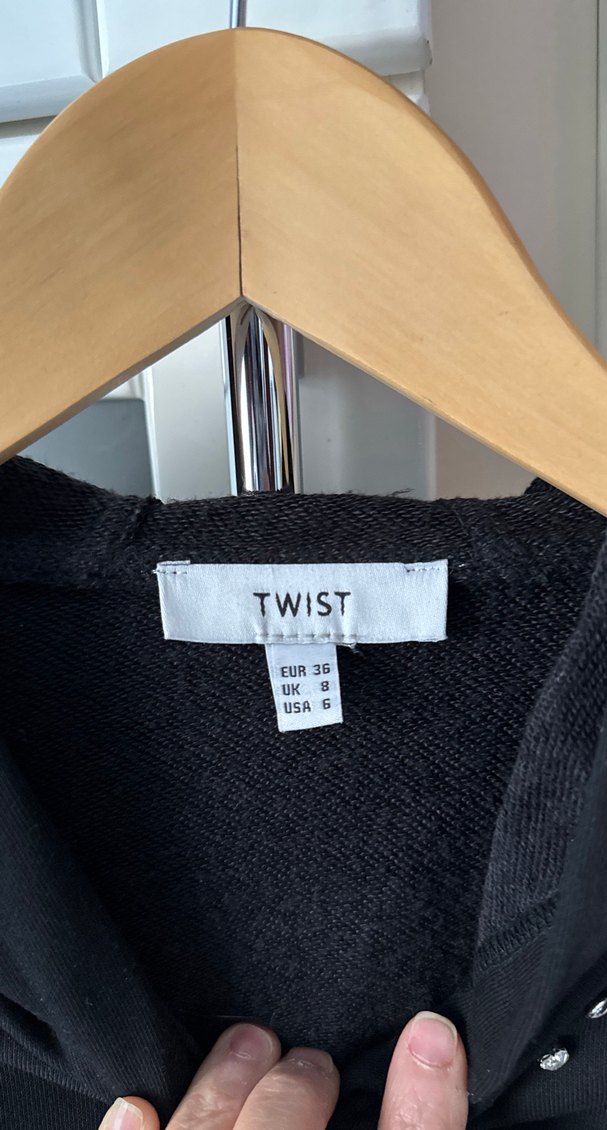 Siyah Uzun Kollu Sweet Elbise - Görsel 3