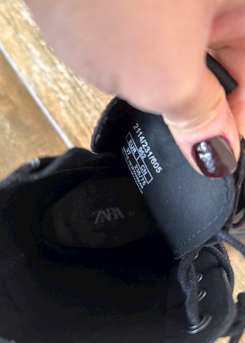 Kahverengi Deri Goth Platform Topuklu Kadın Bot - Görsel 6