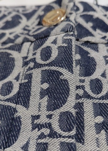 Düğmeli Gri Mavi Denim Kadın şort