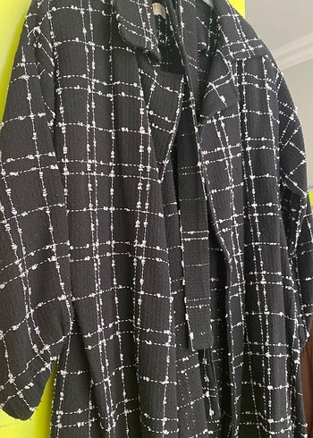 Siyah Tüvit Ceket - Görsel 2