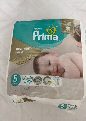 Prima Premium Care Bebek Bezi No:5, 26 Adet