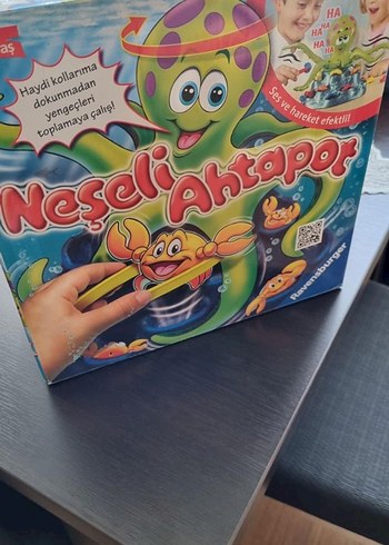 Neşeli Ahtapot Renkli Eğitim Oyunu
