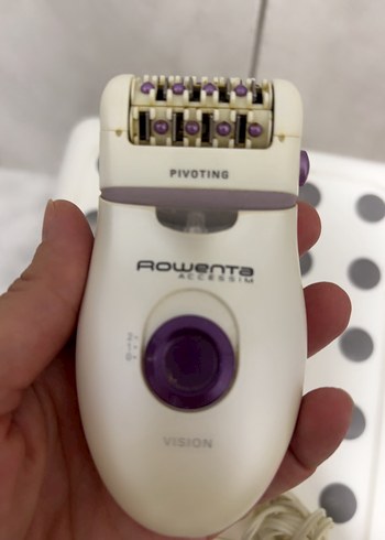 Roventa Rowenta Beyaz Pastel Epilatör Seti