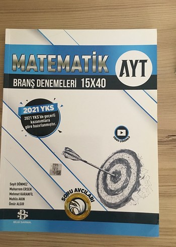 AYT Matematik Branş Denemeleri 15x40 2021