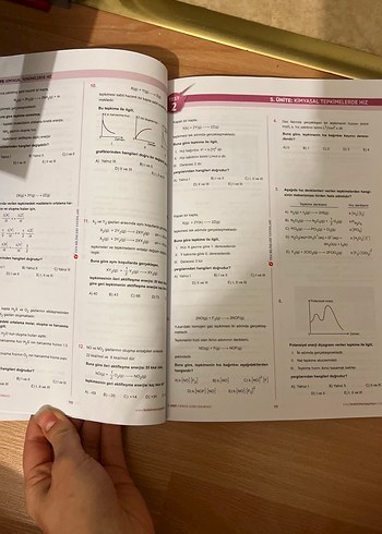 11.sınıf kimya test kitabı - Görsel 4