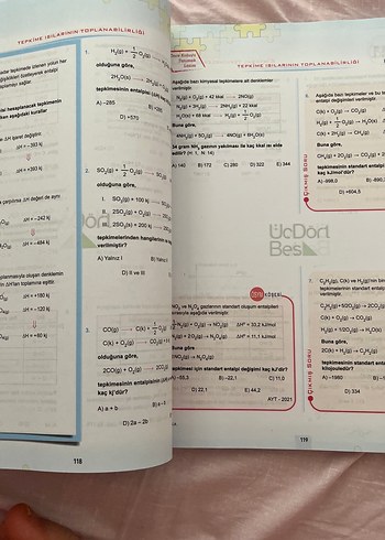 Beden AYT Kimya Soru Bankası - Bülent Demir