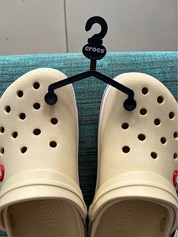 39 Beden Crocs Bej Terlik