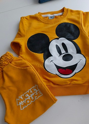 Zara - Mickey Mouse Çocuk Takımı - Görsel 5