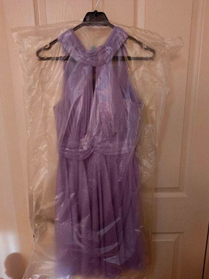 Mor Abiye Elbise - Görsel 2