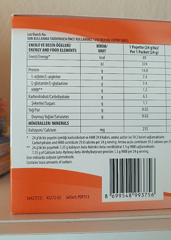 Diğer Abound glutamin vitamin takviyesi
