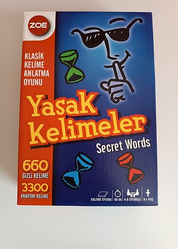 Zoe Yasak Kelimeler Kutu Oyunu