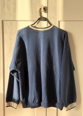 Kadın Lacivert Baskılı Sweatshirt - Görsel 2