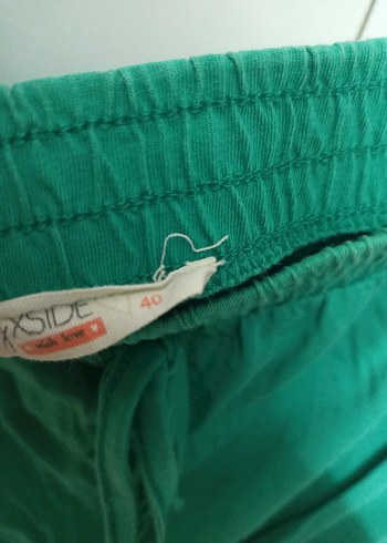 DeFacto Kadın Yeşil Askılı Midi Tulum - Görsel 4