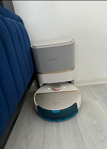 Philips Beyaz Gri Robot Süpürge