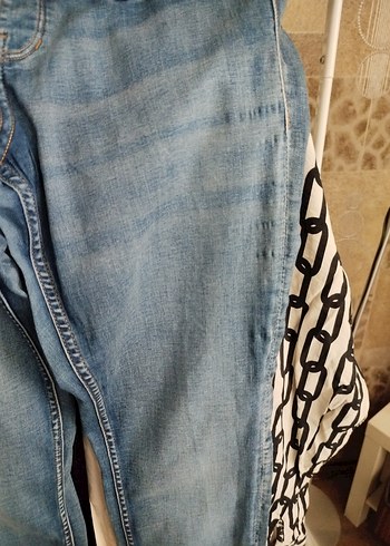 2 adet HM Mavi Hamile Kot Pantolon, skinny Kesim - Görsel 5