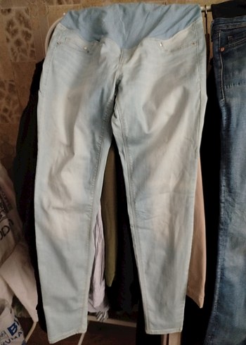 2 adet HM Mavi Hamile Kot Pantolon, skinny Kesim - Görsel 4