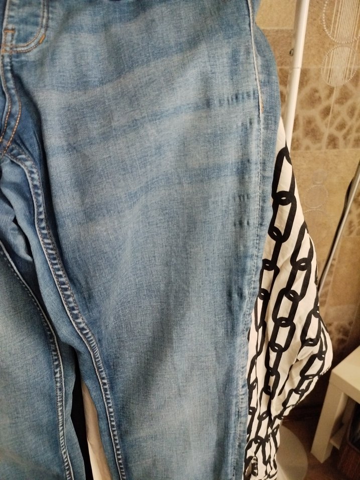 2 adet HM Mavi Hamile Kot Pantolon, skinny Kesim - Görsel 5