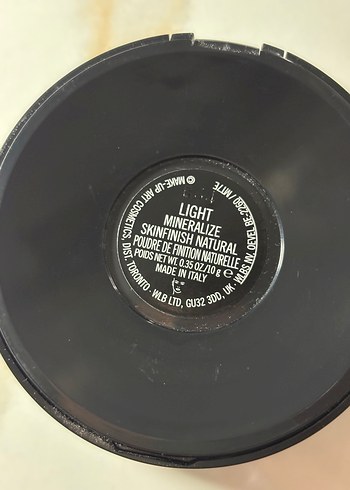 MAC Pudra Mineralize Skinfinish Natural - Görsel 2