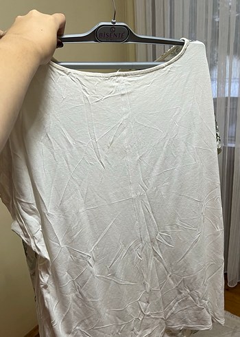 Çiçek Desenli Rahat Kesim Kadın Bluz - Görsel 4