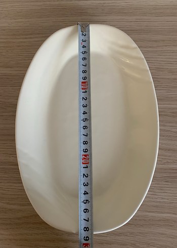 Diğer Bej Oval Tabak