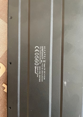 Alcatel OneTouch Siyah Kablosuz Klavye - Görsel 5