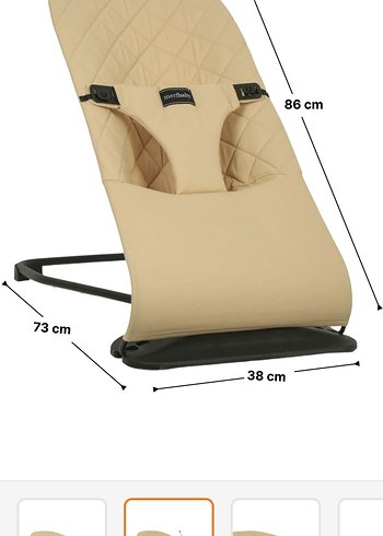 Bej Merfbaby Bebek Taşıma Slingi - Görsel 2