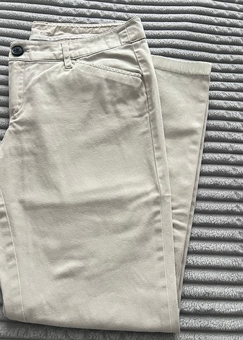 Bej Regular Fit Kadın pantolon - Görsel 2