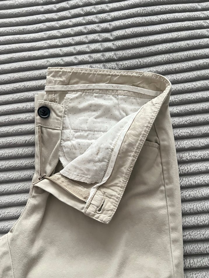 Bej Regular Fit Kadın pantolon - Görsel 4