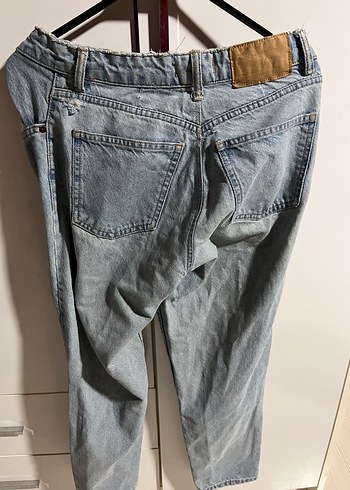 38 Beden mavi Renk Zara kot pantalon