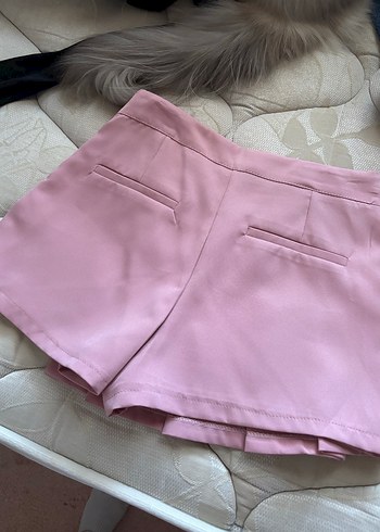 s Beden pembe Renk Pembe Şort Etek