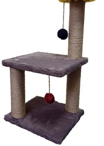 Gri Kedi Tırmalama ve Oyun Direği