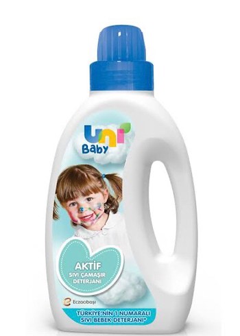 Uni Baby Aktif Sıvı Bebek Çamaşır Deterjanı 1500 ml