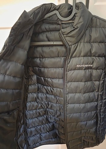 Skechers Skechers Siyah Fermuarlı Kadın Mont