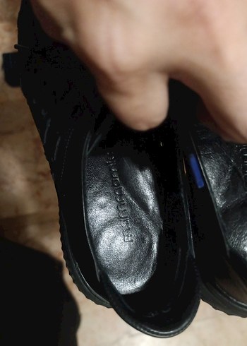 Siyah Bağcıklı bayan Günlük Ayakkabı - Görsel 4