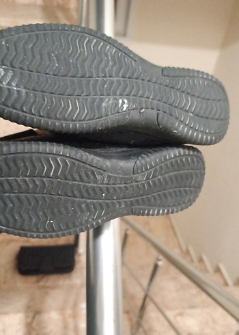 Siyah Bağcıklı bayan Günlük Ayakkabı - Görsel 5