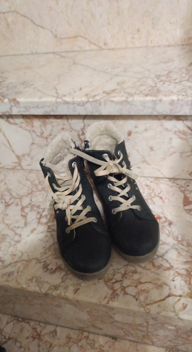 Gri Kürklü Kız Çocuk Botları - Görsel 2