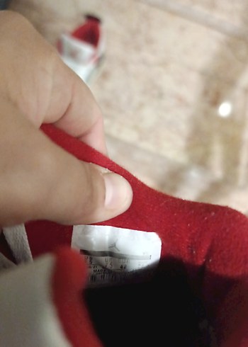 Nike Air Beyaz Gri Basketbol Ayakkabısı - Görsel 6