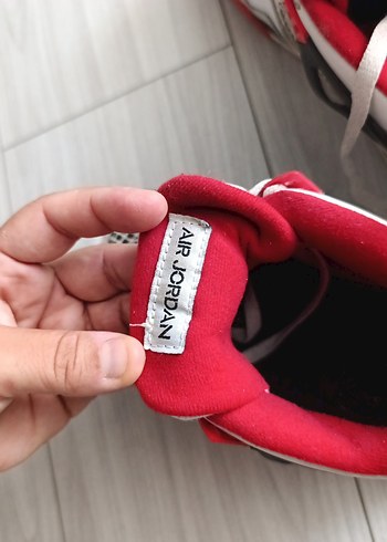 42 Beden Nike Air Jordan Beyaz Kırmızı Spor Ayakkabı