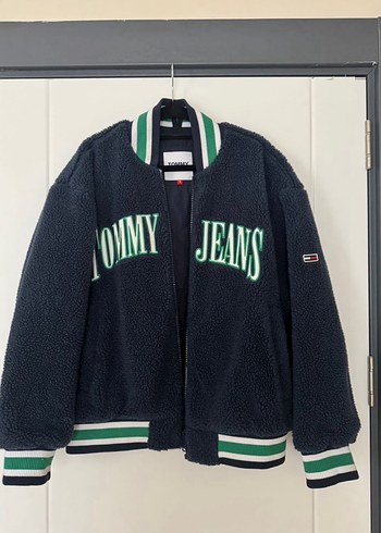 Tommy Jeans Kadın lacivert Fermuarlı bomber Ceket