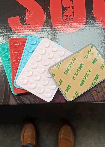Beden Her yüzeye tutan telefon vantuz adet